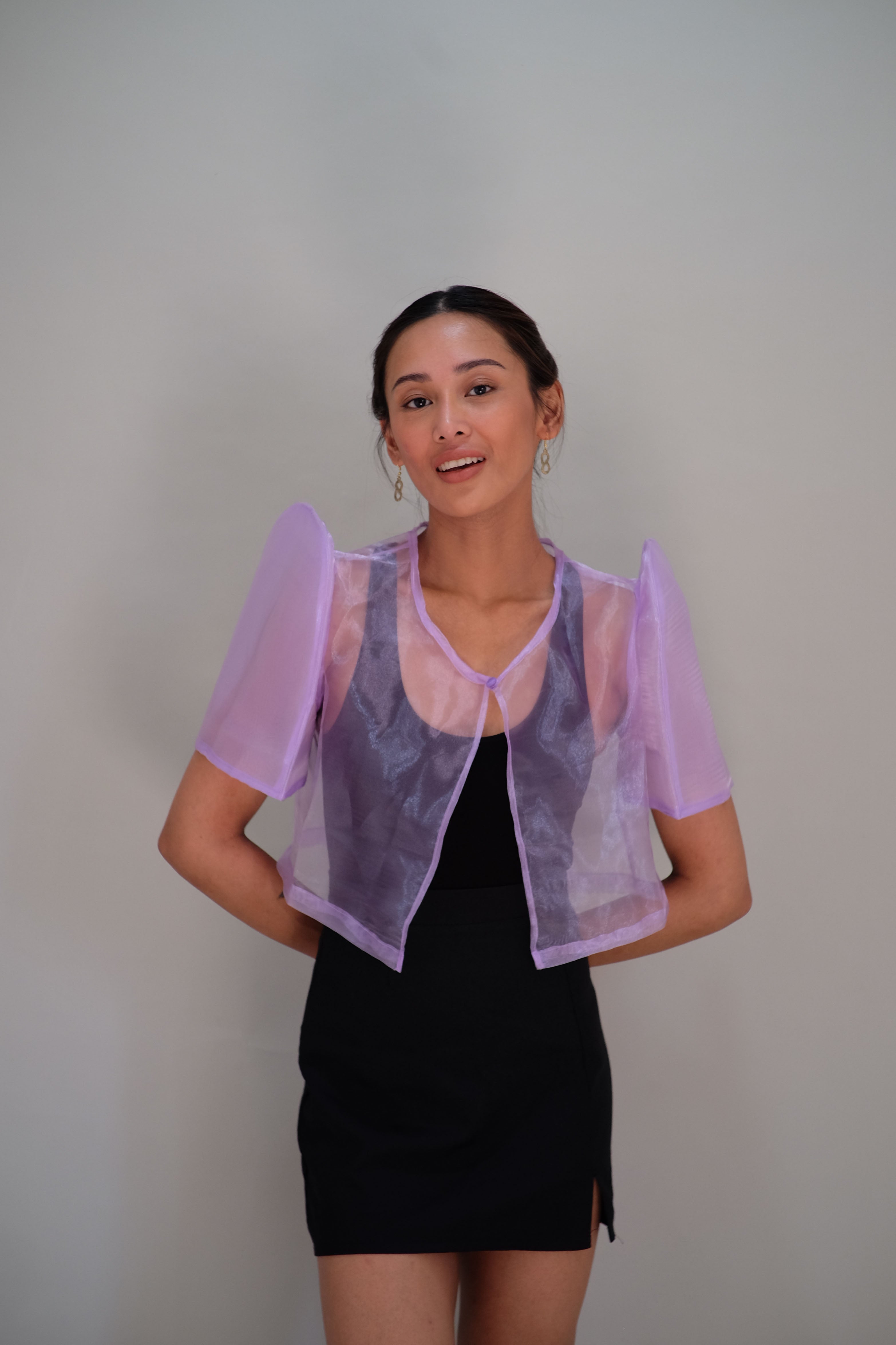 Ube Sheer Bolero Women’s Blouse