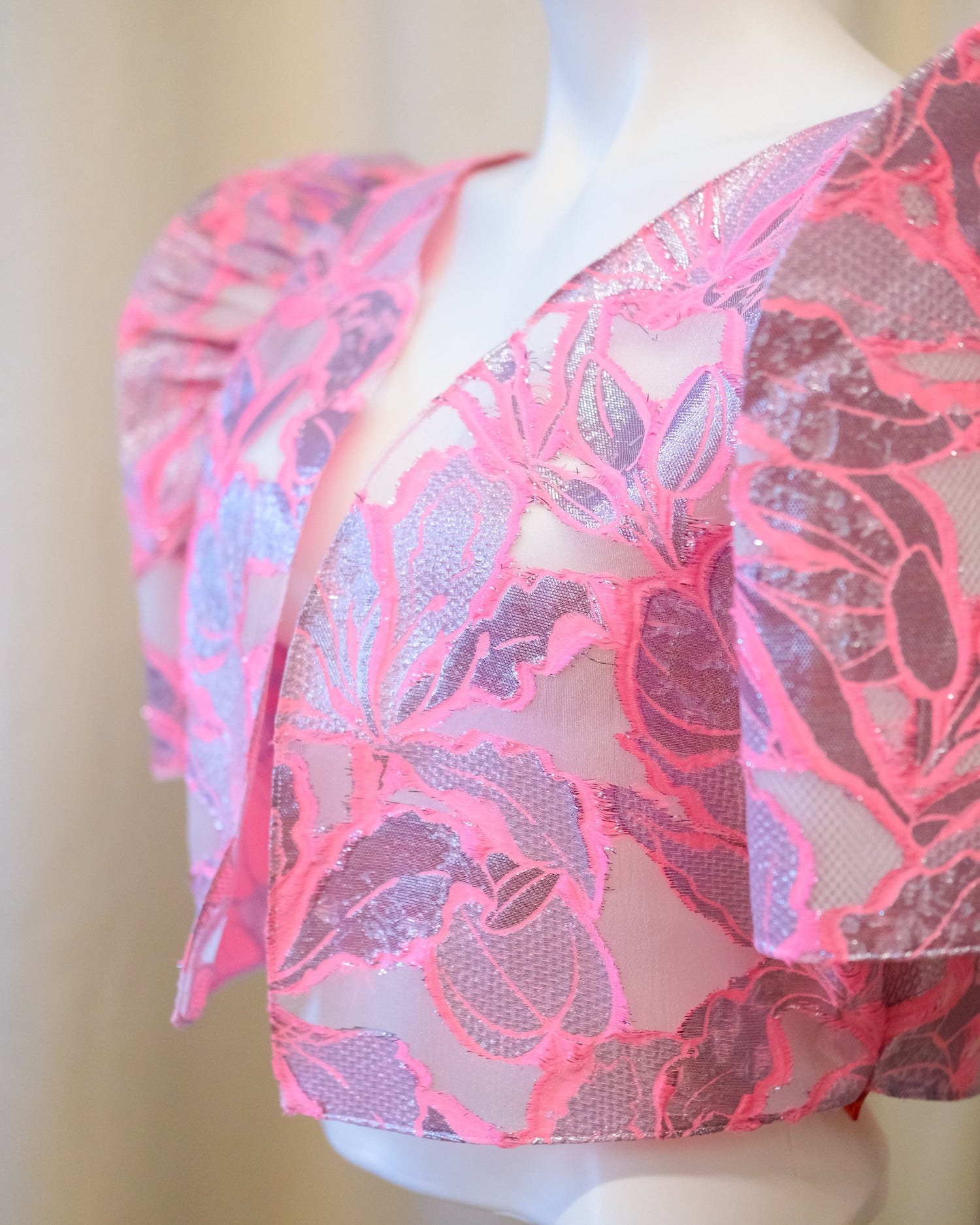 Rosal Jacquard Filipiniana Bolero women’s blouse