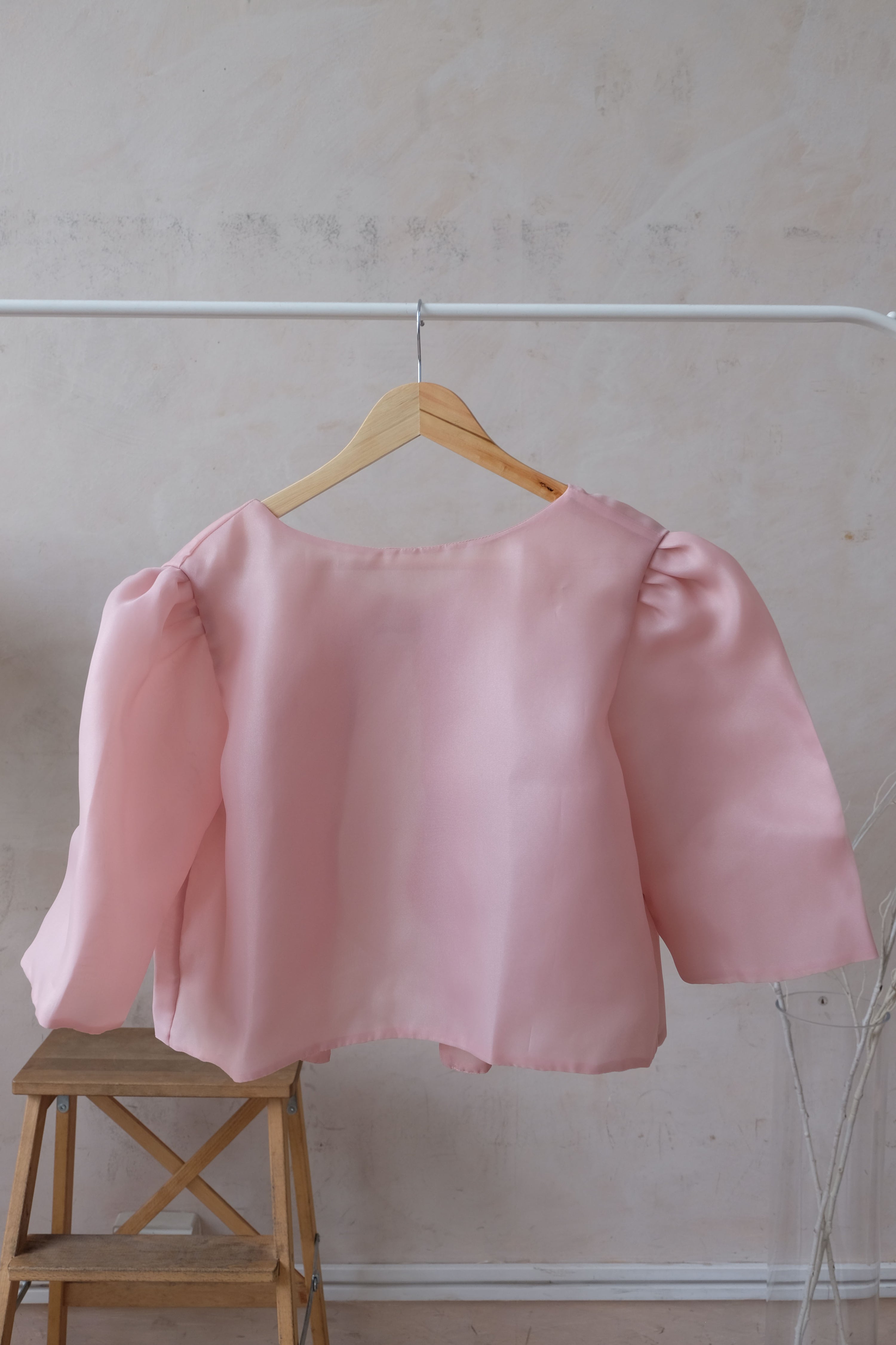 Organza Camisa – Blush Pink | Narra Studio