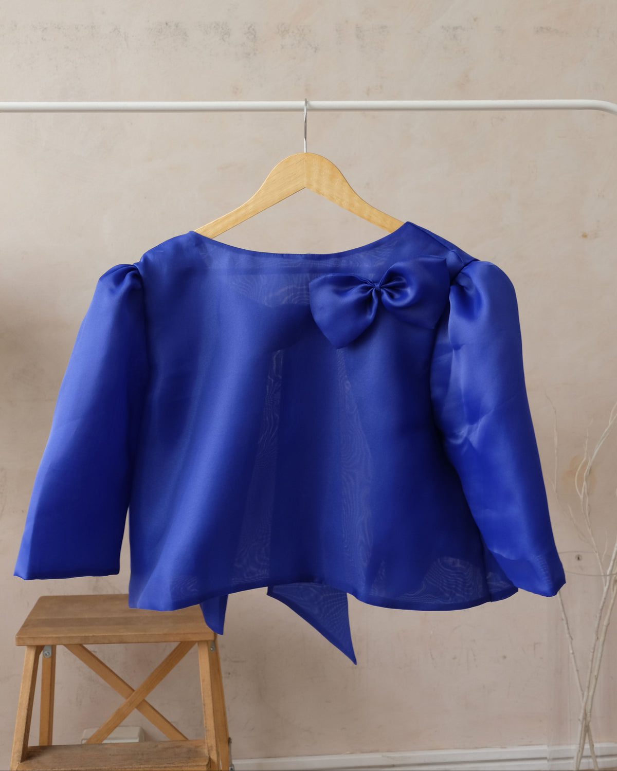 Organza Camisa – Royal Blue | Narra Studio