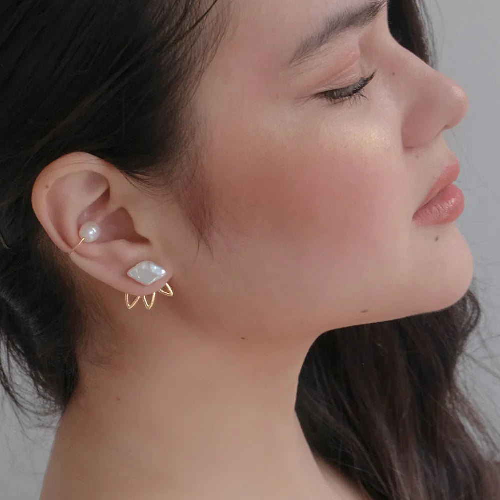 Perla Vida Stack Earrings | Narra Studio