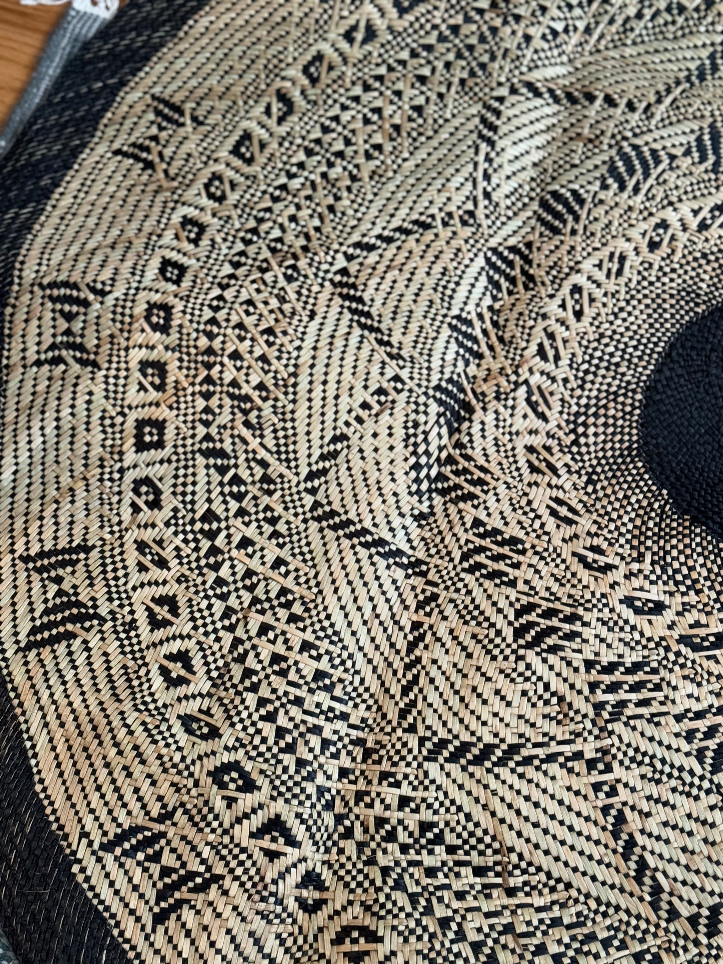 Black Banig Mat Mat