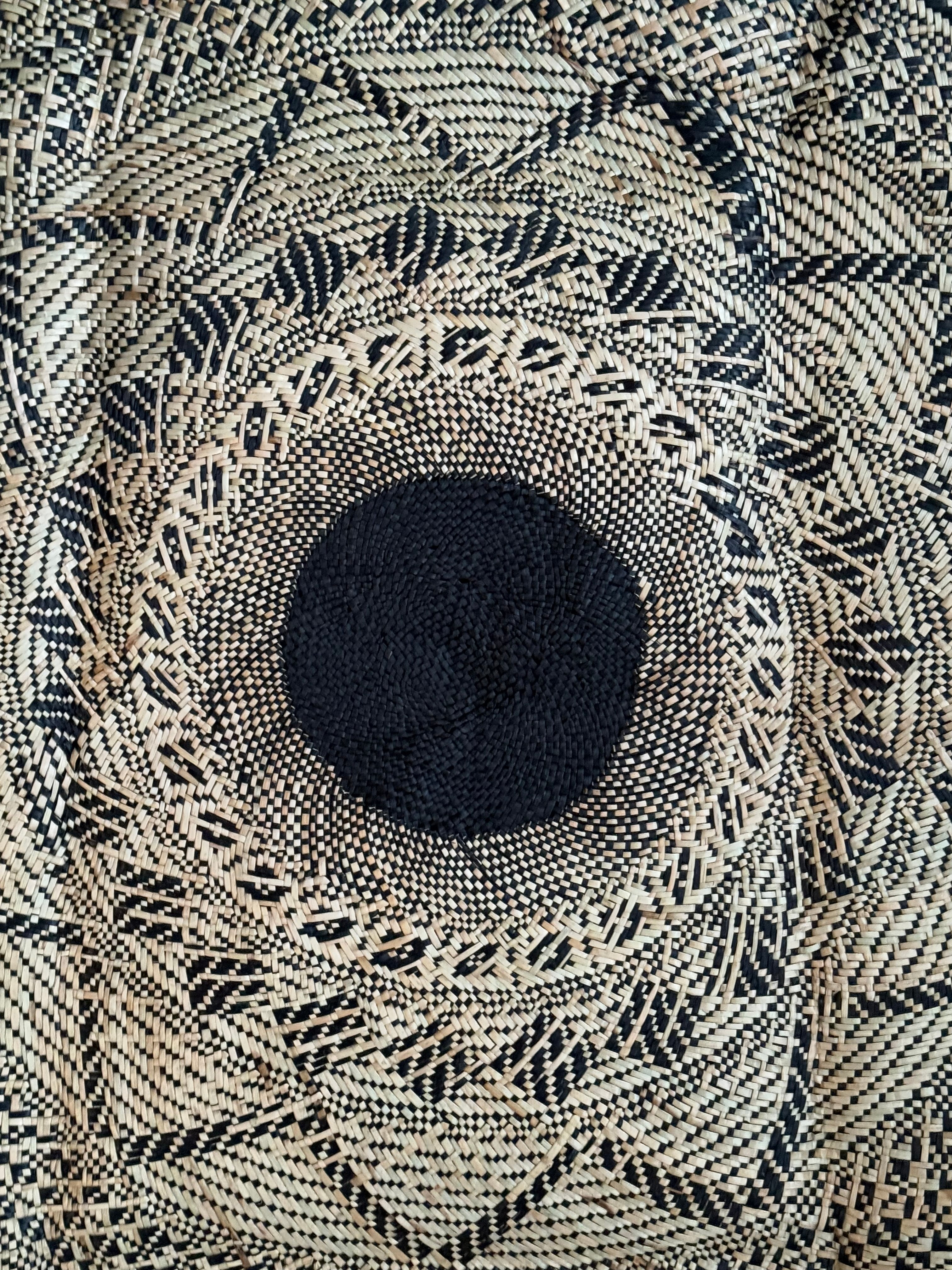 Black Banig Mat Mat