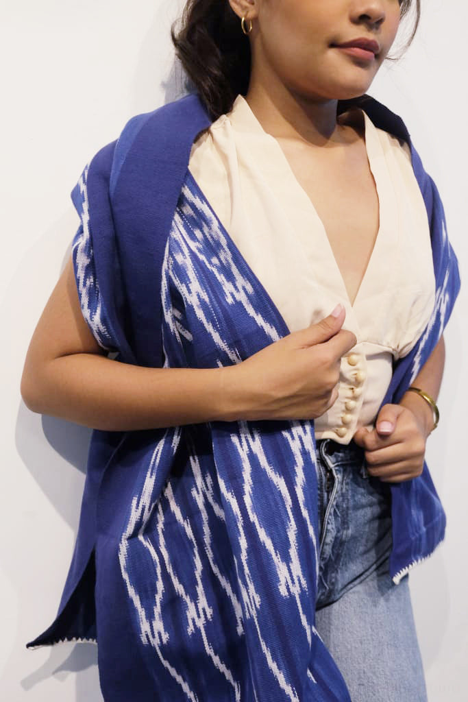Handwoven Ifugao Binodbodan Shawl - One of a Kind