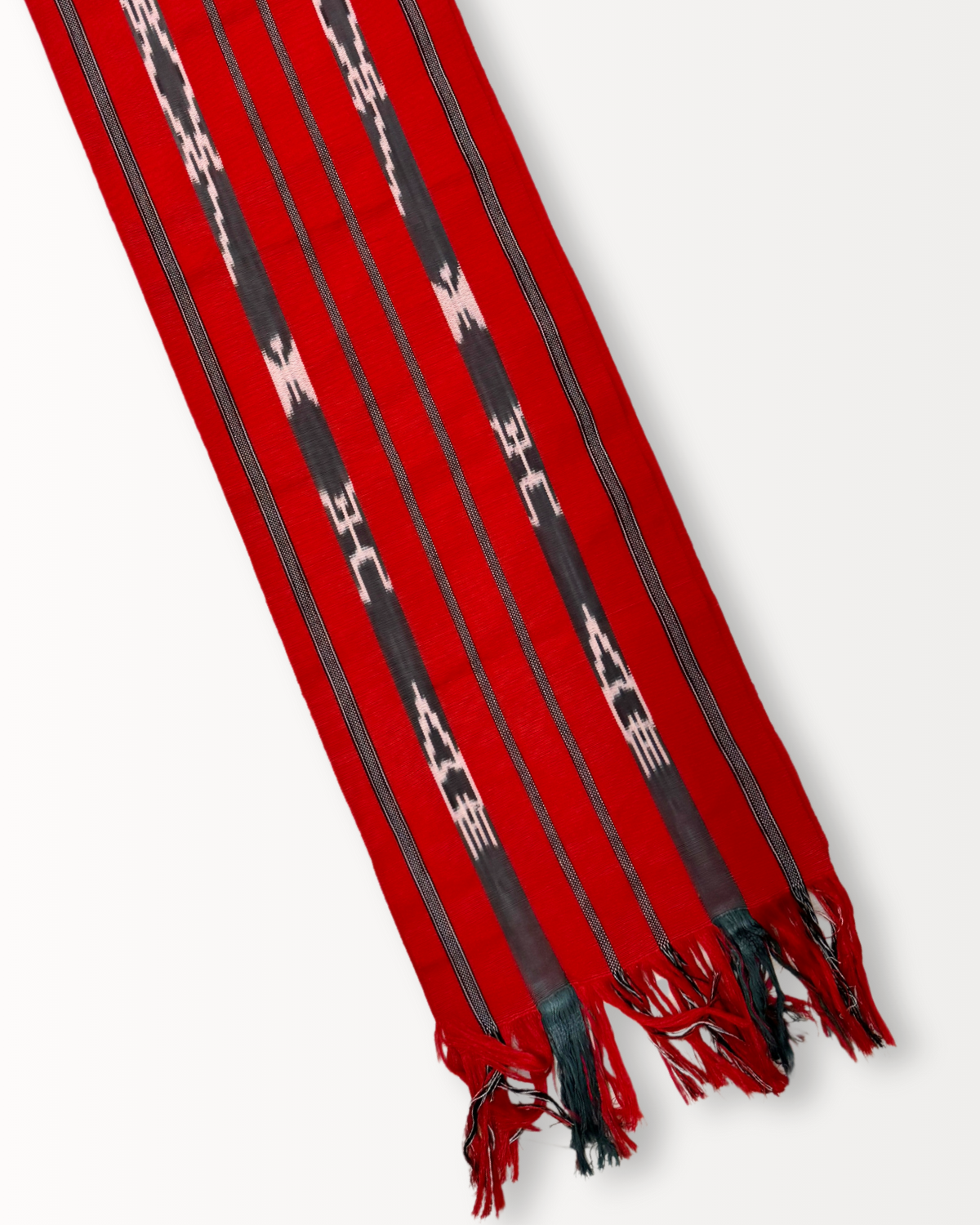 Red Binanniya ya Tinaggui Table Runner | Narra Studio
