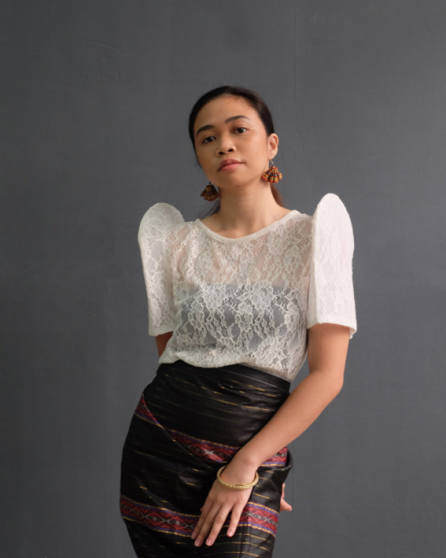 Silky Malong - Black malong