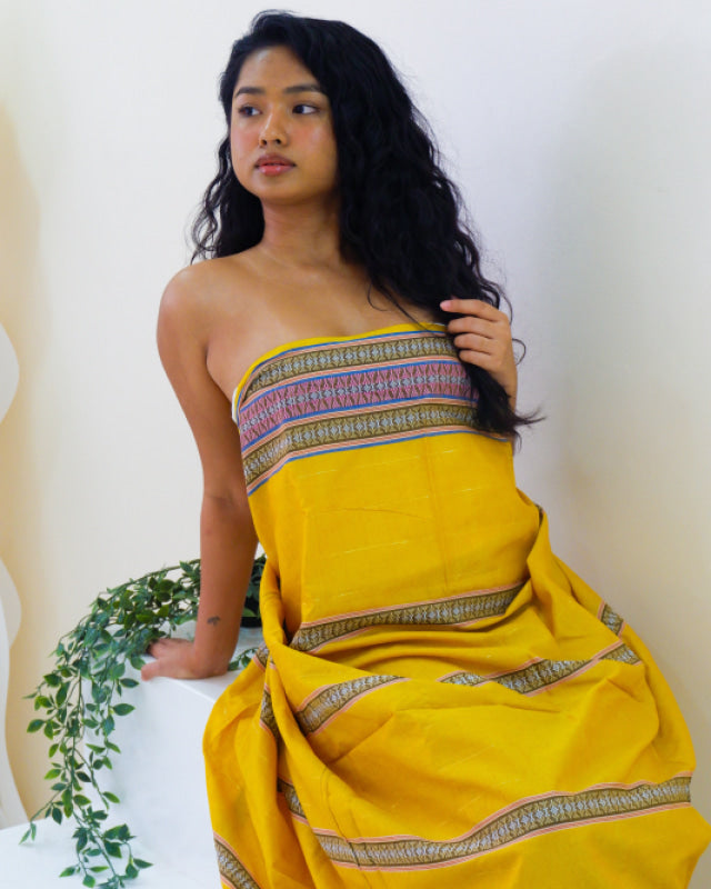 Silky Malong - Golden Yellow Malong