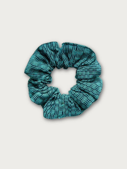 Handwoven Binakol Scrunchie - Teal