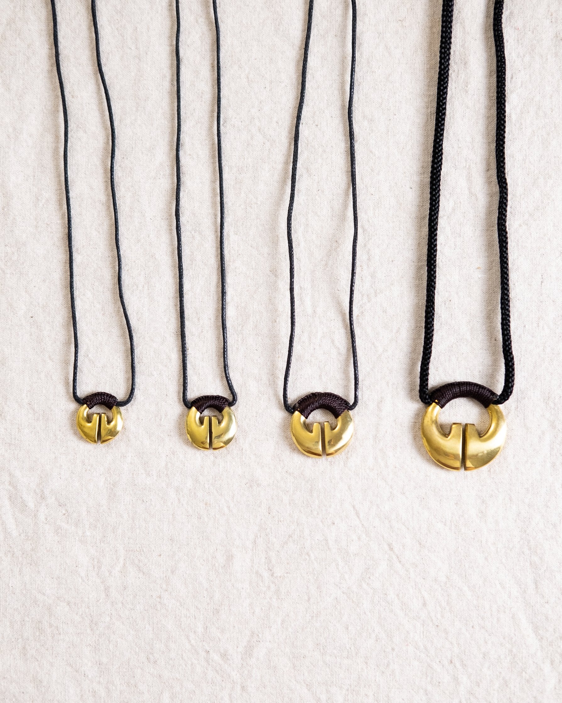 Ifugao Lingling-o Necklace - Brass / Silver Alloy | Narra Studio