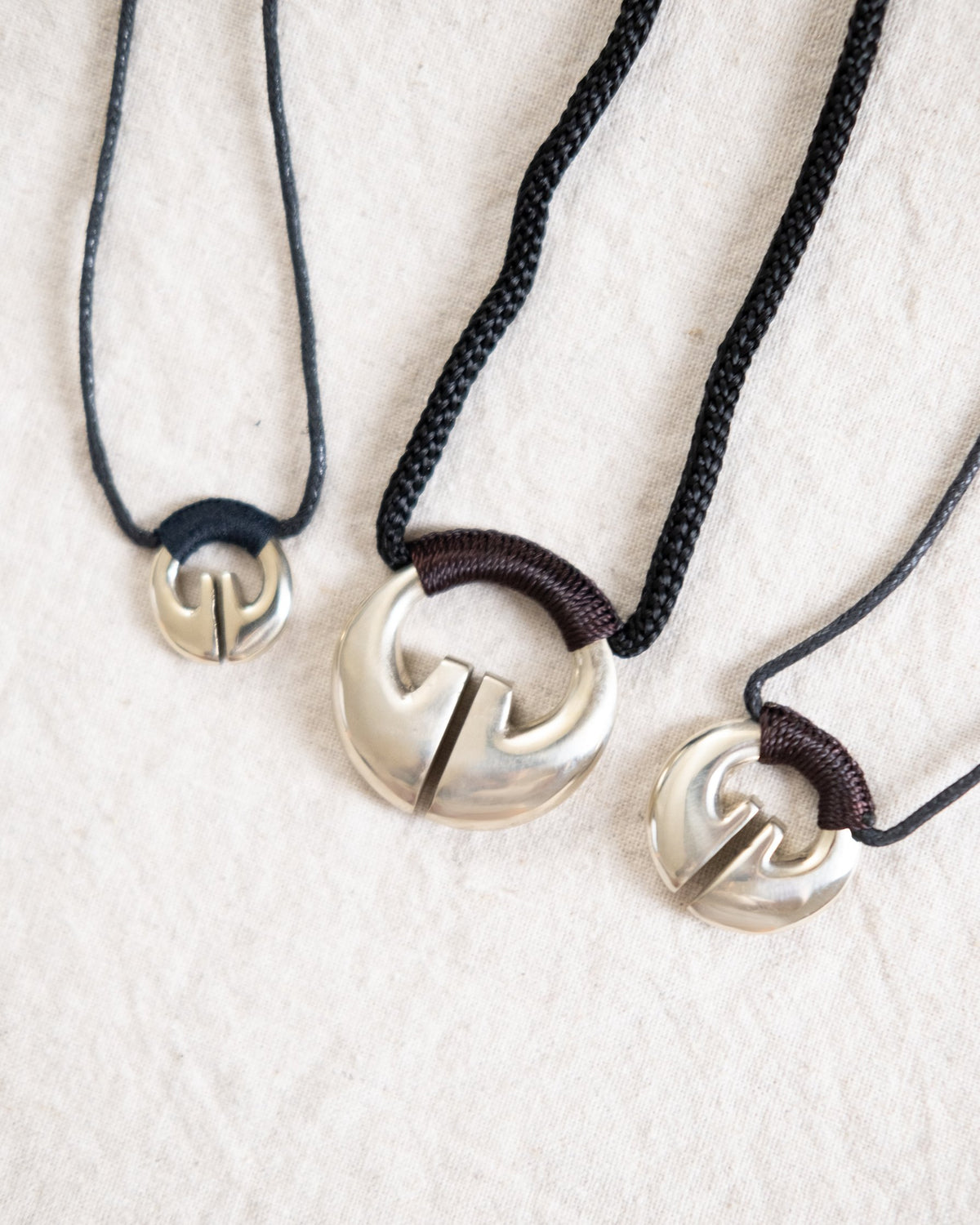 Ifugao Lingling-o Necklace - Brass / Silver Alloy | Narra Studio