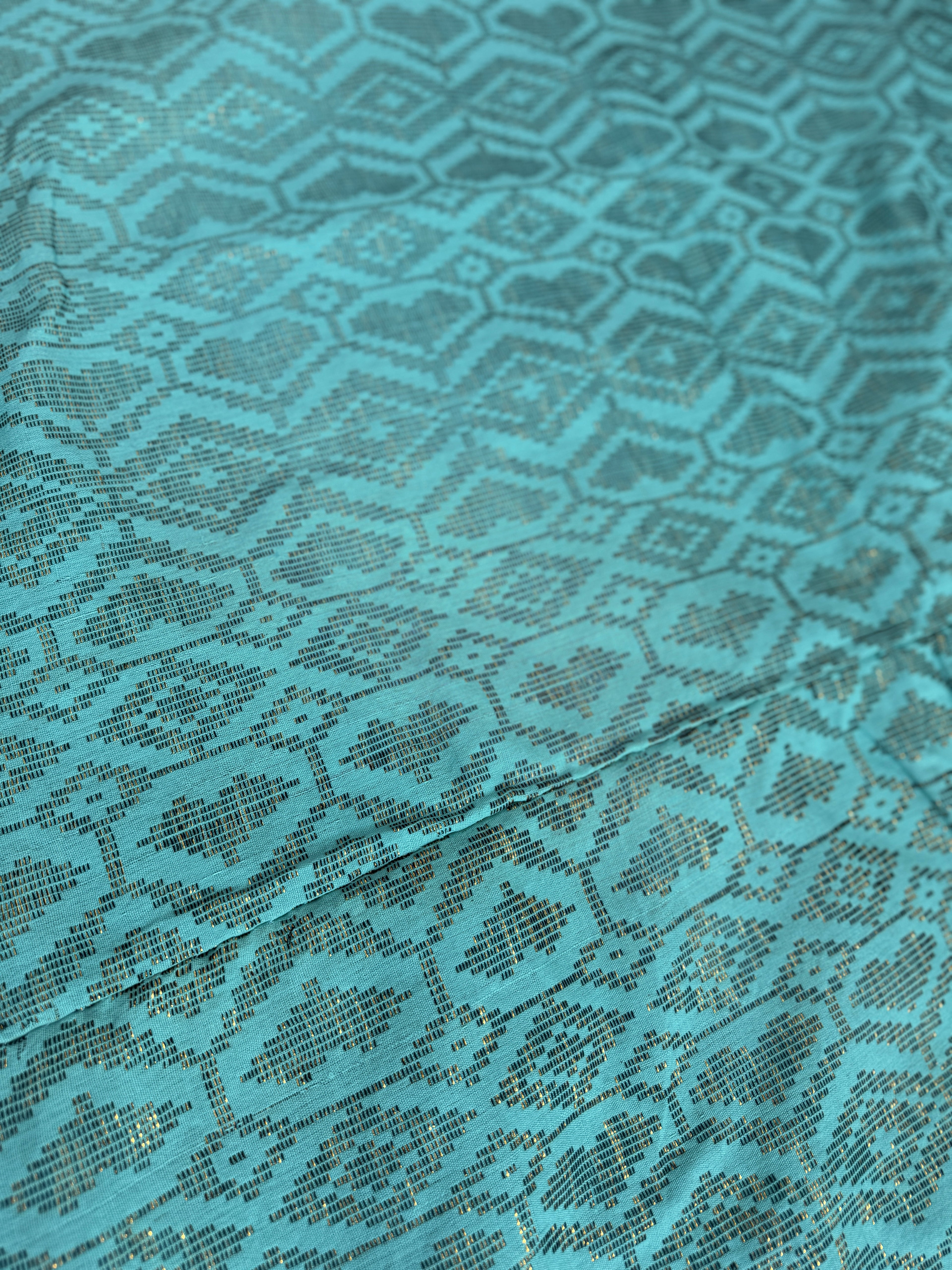 Handwoven Malong - Aqua