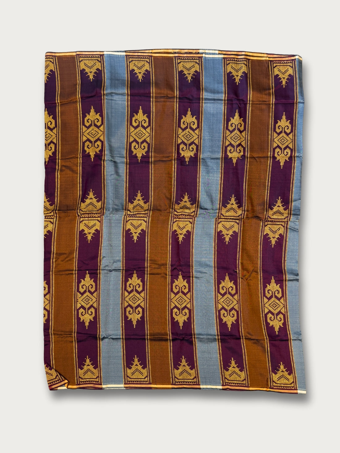 Handwoven Malong - Bronze and Silver
