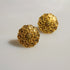 Modern Filipiniana-Brigido Filigree Cufflinks - Gold - Narra Studio-available in NYC USA
