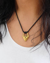 Arrow Lingling-o Necklace - Brass | Narra Studio