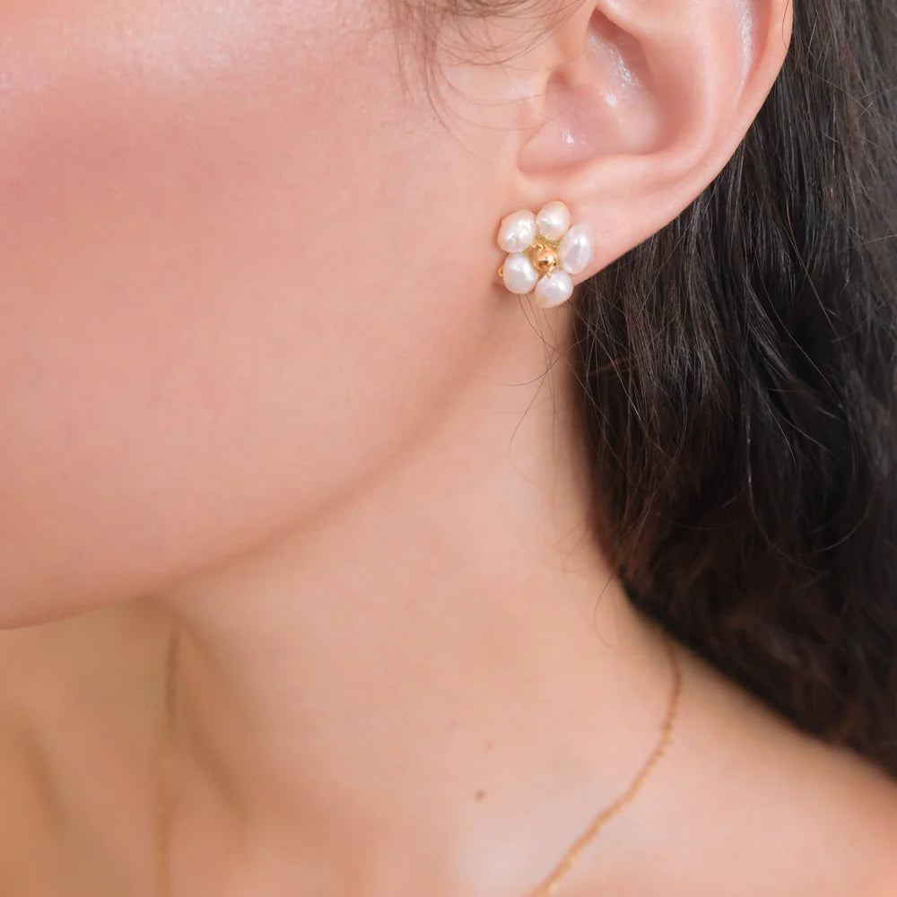 Kalachichi Stud Earrings | Filipino earrings | Narra Studio