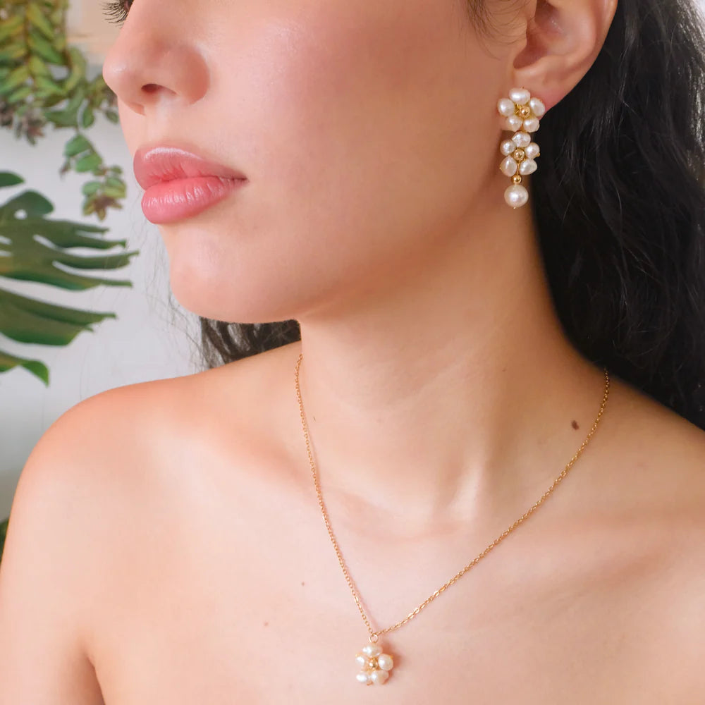 Perlas Atis Necklace | Filipino necklace | Narra Studio