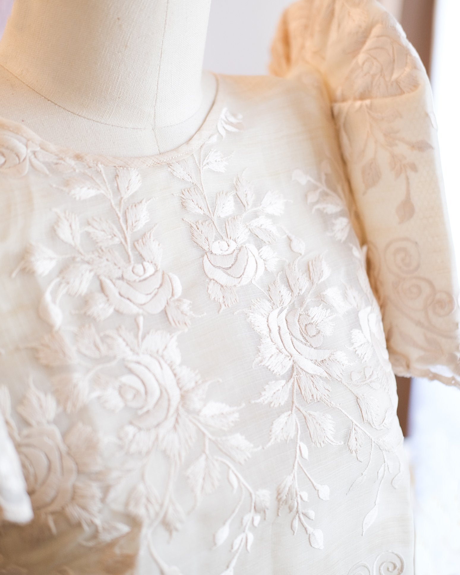 Heirloom Rose Terno – Cream (Made to Order) | Narra Studio