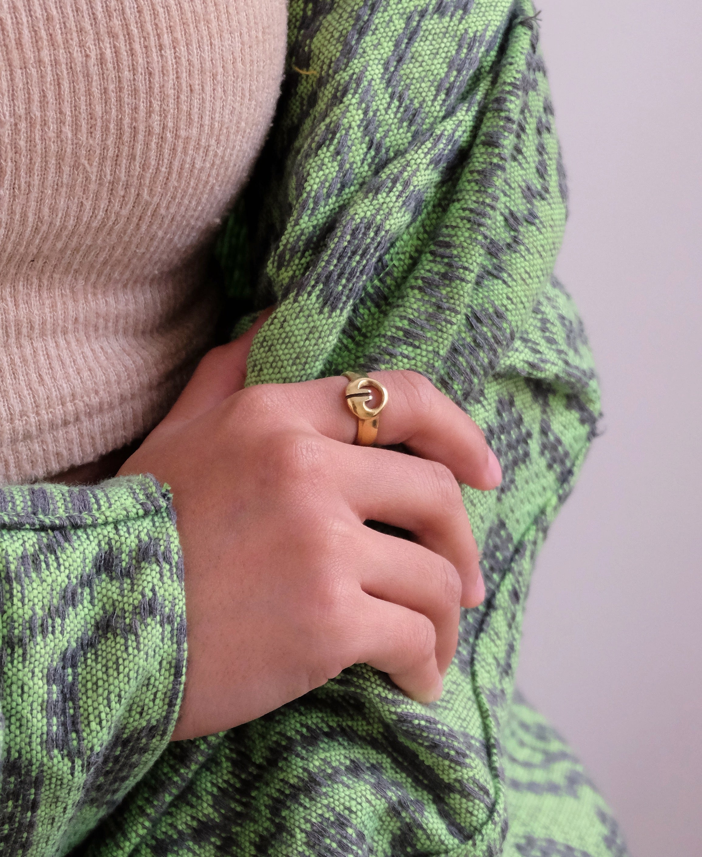 Lingling-o Ring - Brass | Narra Studio