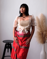 Silky Malong - Red | Narra Studio