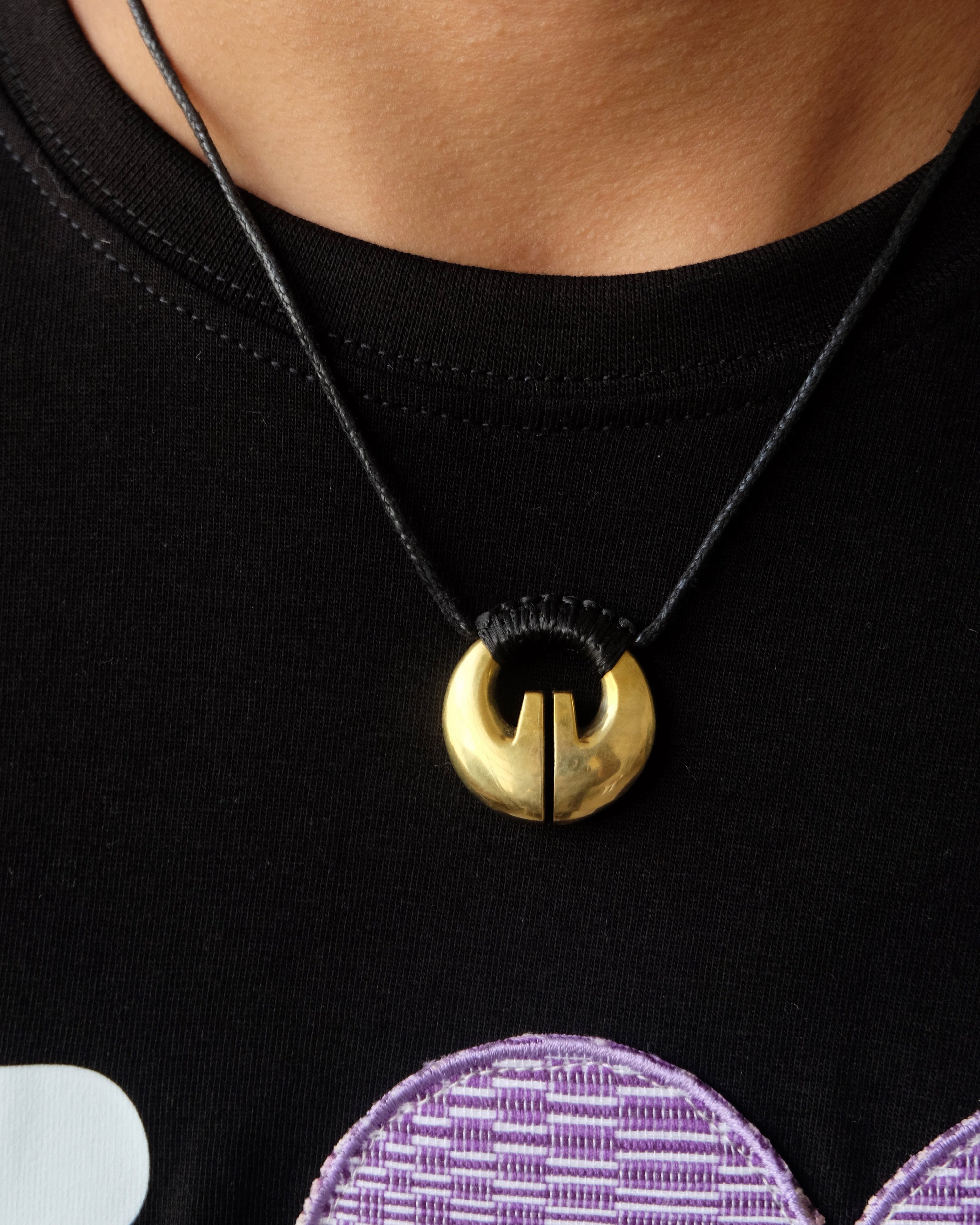 Ifugao Lingling-o Necklace - Brass / Silver Alloy | Narra Studio
