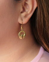 Lingling-o Earrings - Brass | Narra Studio