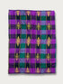 Handwoven Malong Magenta and Green malong