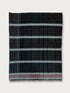 Modern Filipiniana-Silky Malong - Black - Narra Studio-available in NYC USA