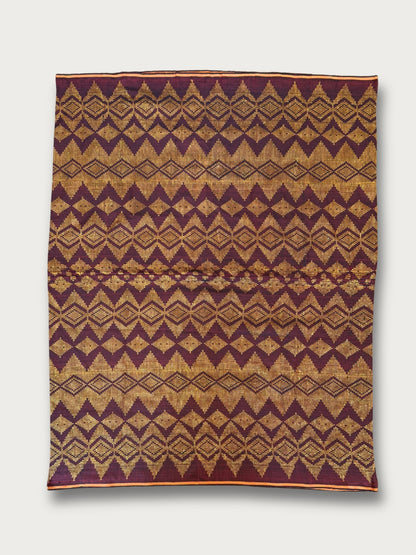 Handwoven Malong - Maroon and Gold