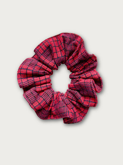 Handwoven Binakol Scrunchie - Maroon