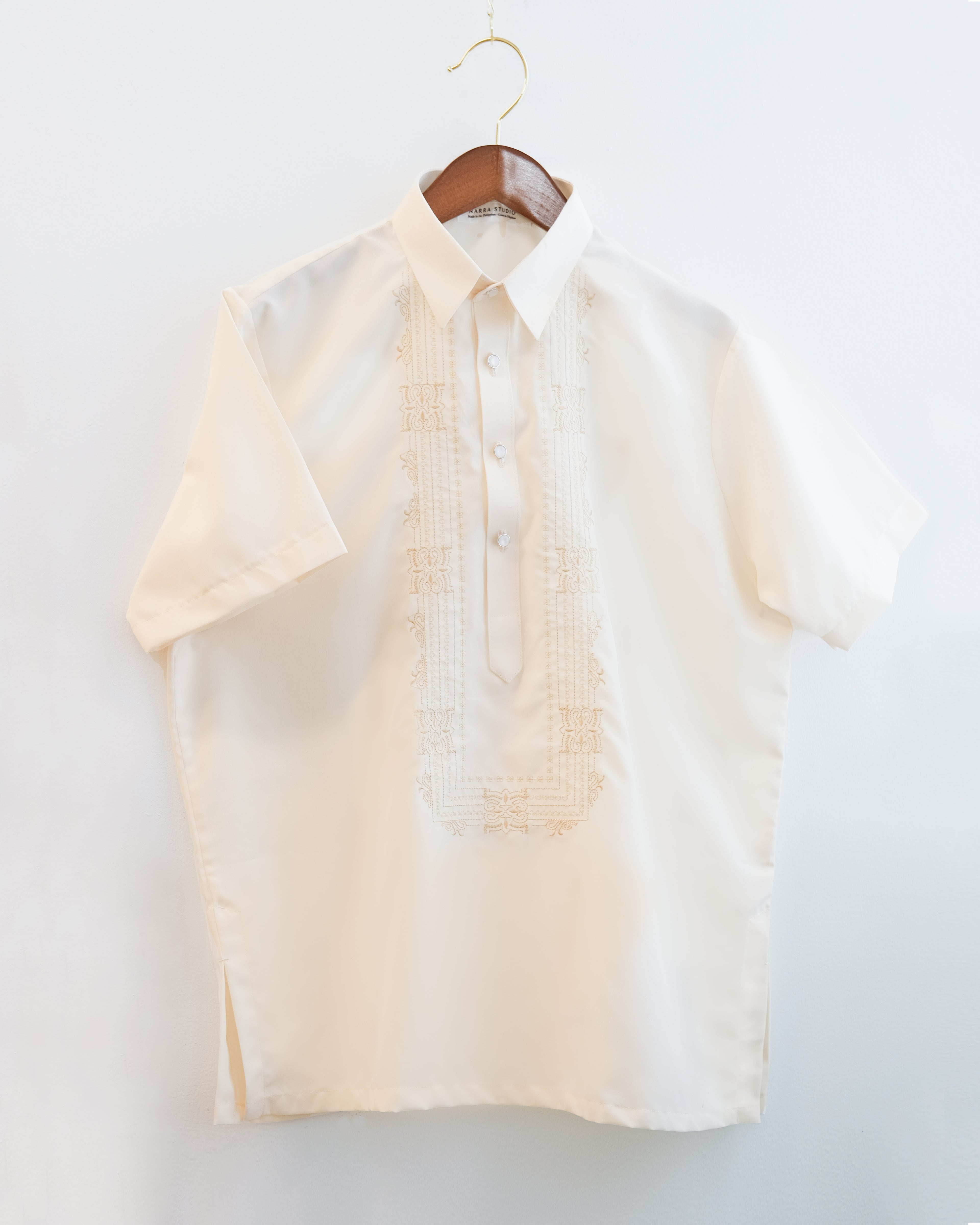 Casual Barong in Cream