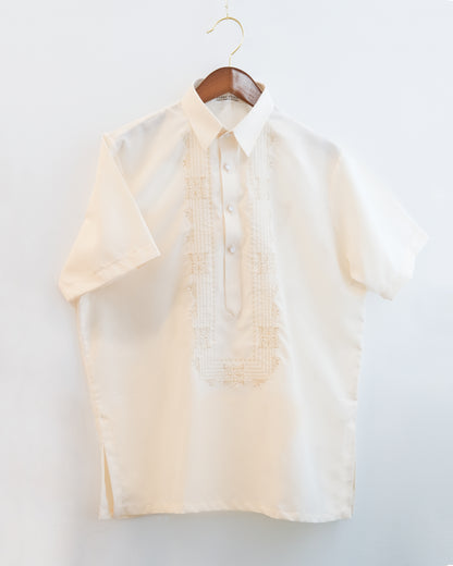 Casual Barong in Cream