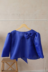 Organza Camisa – Royal Blue | Narra Studio