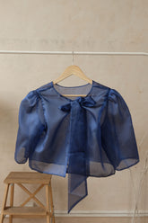 Organza Camisa – Navy | Narra Studio