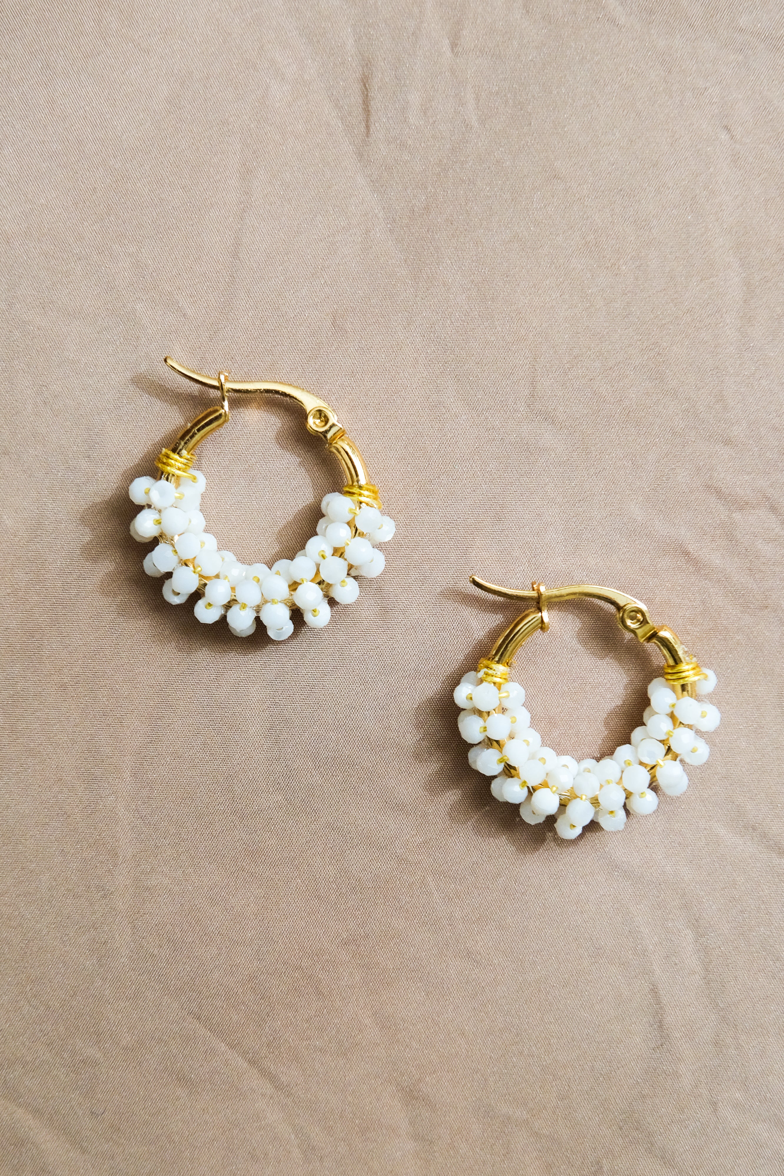 Cascara Mini Hoops | Narra Studio