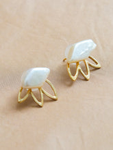Modern Filipiniana-Perla Vida Stack Earrings - Narra Studio-available in NYC USA