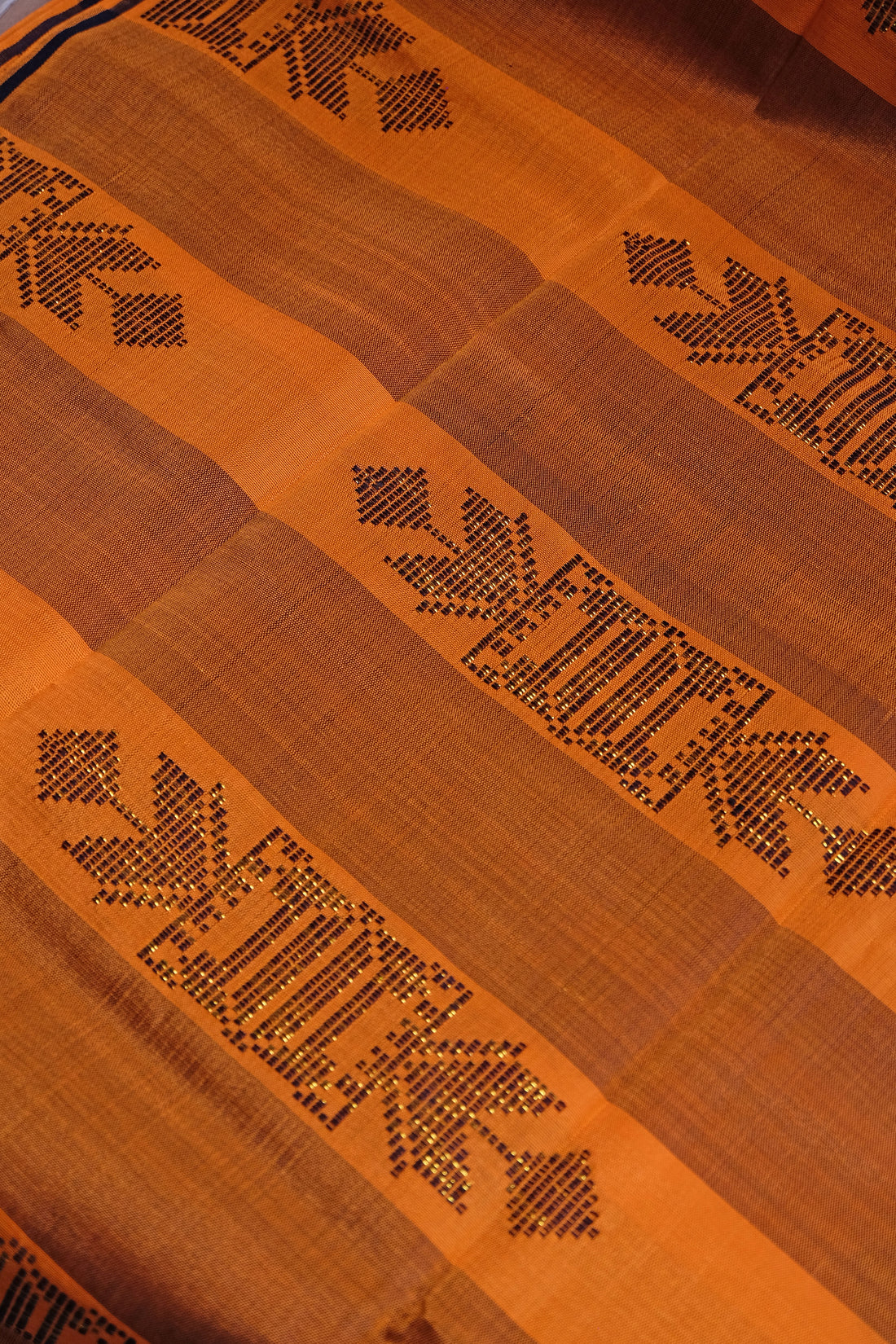 Handwoven Malong - Golden Orange