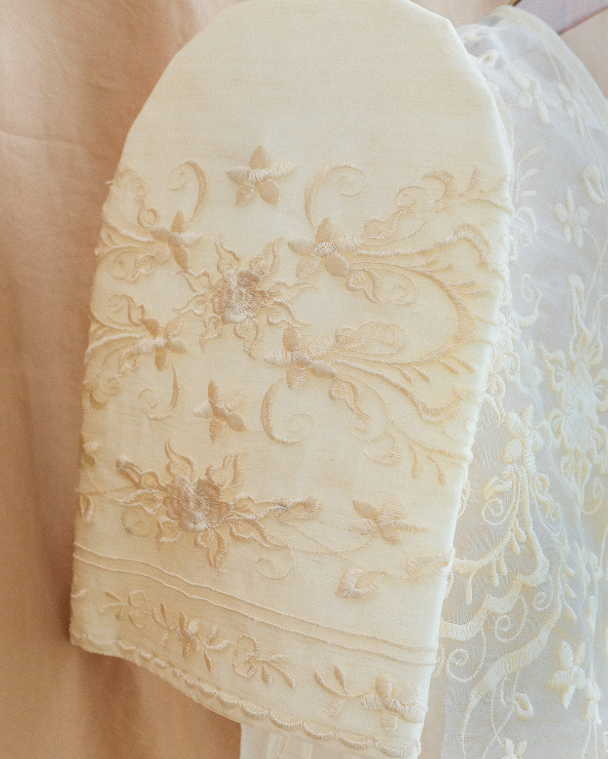 Sampaguita Butterfly Sleeve Bolero – Ecru