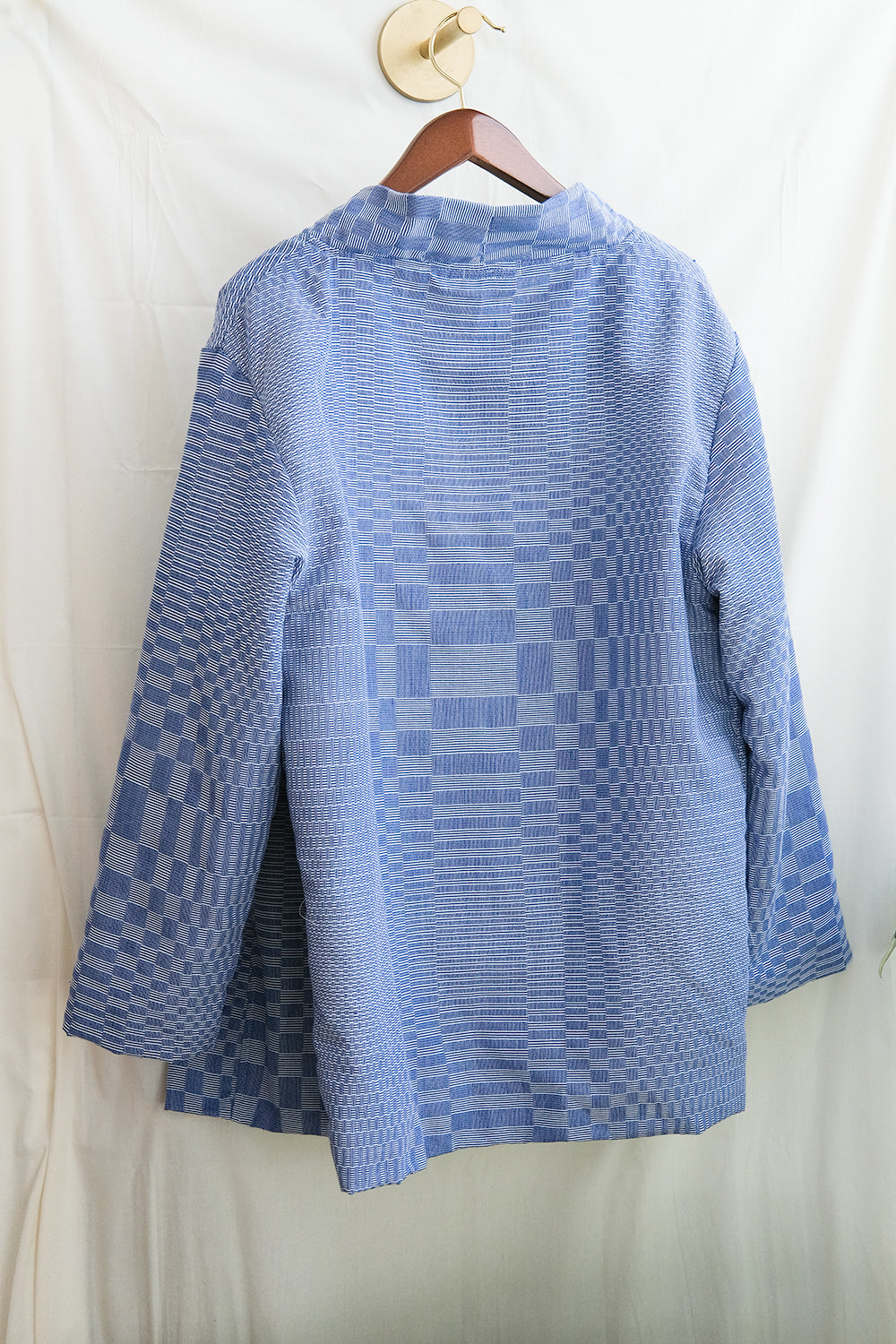 Blue and White Binakol Jacket