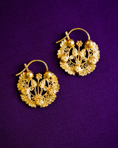 Felicia Creolla Earrings | Filipino earrings | Narra Studio