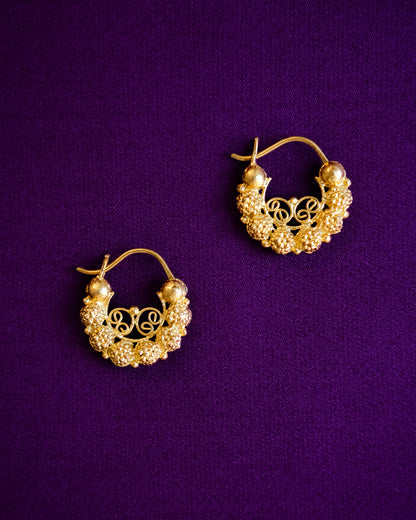 Claudia Creolla Earrings | Narra Studio
