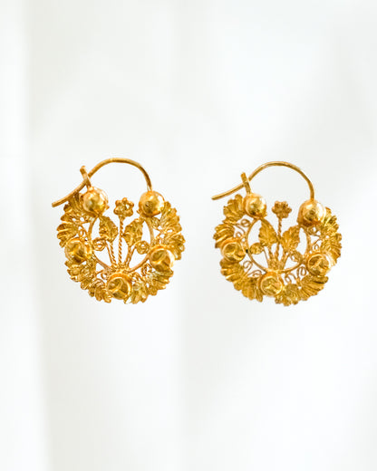 Felicia Creolla Earrings | Narra Studio