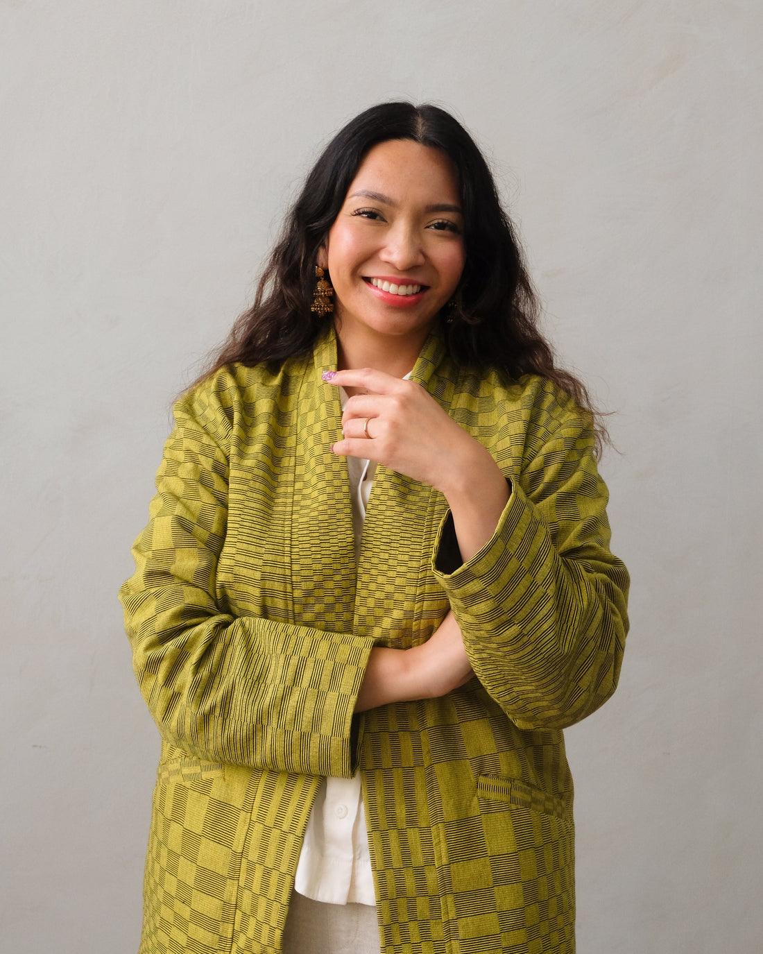 Goldenrod Kusikus Jacket v2.0 | Filipino jewelry | Narra Studio