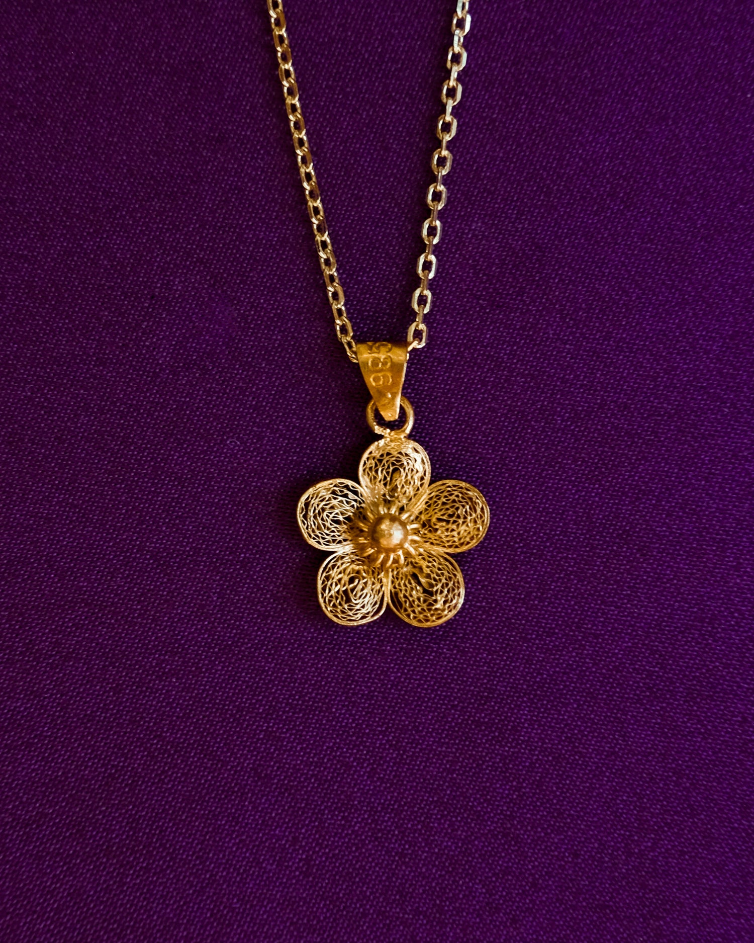 Sampaguita Minimalist Pendant Necklace | Narra Studio