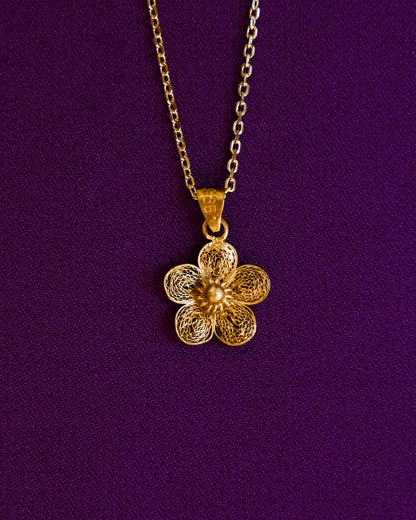 Sampaguita Minimalist Pendant Necklace | Narra Studio