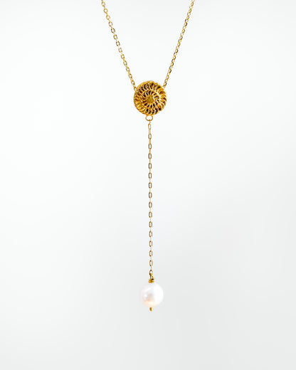 Padumna Pearl Tamburin Necklace | Filipino necklace | Narra Studio
