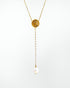 Padumna Pearl Tamburin Necklace | Filipino necklace | Narra Studio
