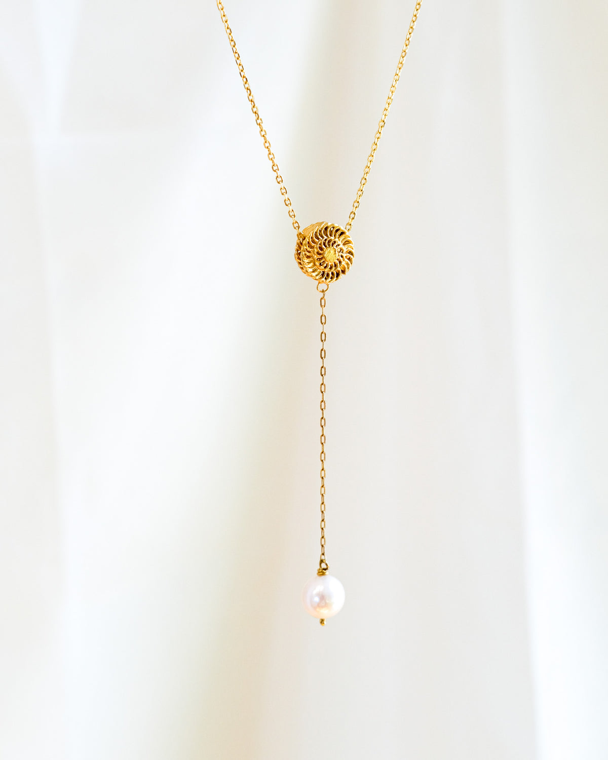 Padumna Pearl Tamburin Necklace | Narra Studio