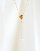 Padumna Pearl Tamburin Necklace | Narra Studio