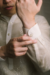 Silk Barong Tagalog Custom Mens Shirt