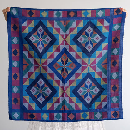 Yakan Headscarf Blue Unisex Headscarf